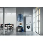 Стиральная машина Indesit IWSC 5105(фронтальная средняя, класс стирки/отжима/э.потребления: A/C/A , макс: 5кг, 1000 об/мин, защита: частичная, 59.5x85x41.4см, белый)