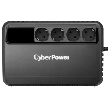 ИБП CyberPower BU1000E (Line-Interactive, 1000ВА, 600Вт, 4xCEE 7 (евророзетка)) [1PE-C000577-00G]