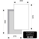 Варочная поверхность Lex GVS 321 IX