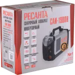 Сварочный аппарат РЕСАНТА САИ-190ПН (140-240В, инвертор, ММА DC, 10-190A, 7,2кВт)