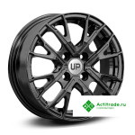 Wheels UP Up127 R14/5.5J PCD 4x98 ET 35 ЦО 58,5 черный глянцевый