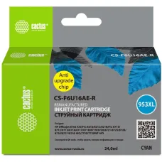 Cactus CS-F6U16AE-R (голубой; 24стр; OJ Pro 7740, 8210, 8218, 8710, 8715) [CS-F6U16AE-R]