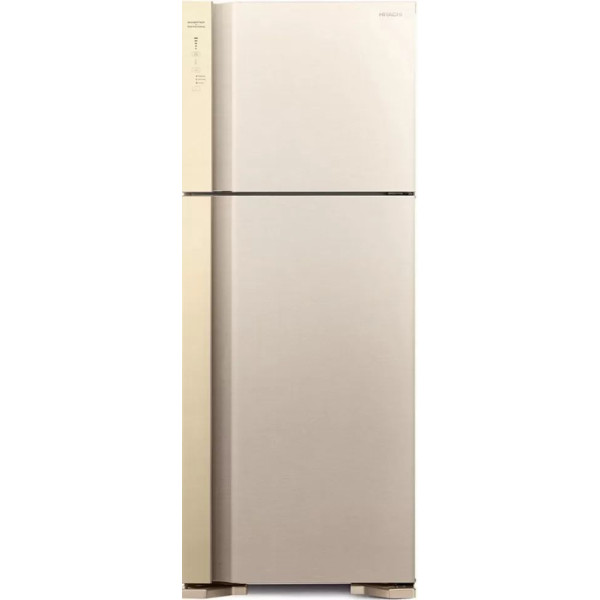 Холодильник Hitachi HRTN7489DF BEGCS (A++, 2-камерный, инверторный компрессор, 72x184x75см, бежевый)