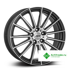 AEZ Steam R20/8J PCD 5x112 ET 30 ЦО 66,6 антрацитовый с полированной лицевой поверхностью [ASM0K8FP30E]