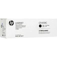 Тонер-картридж HP 410X (черный; 6500стр; CLJ M477, M452, M377dw) [CF410XC]