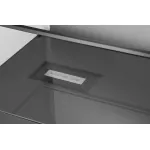 Холодильник Weissgauff WCD 450 Bru Steel Glass (No Frost, A+, 3-камерный, объем 450:287/163л, инверторный компрессор, сталь)