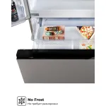 Холодильник Lex LFD575IxID (No Frost, A++, 3-камерный, объем 510:363/147л, инверторный компрессор, нержавеющая сталь)