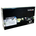 Картридж Lexmark C736H1CG (голубой; 10000стр; Lexmark C736dn, Lexmark C736dtn, Lexmark C736n, Lexmark X736de, Lexmark X738de, Lexmark X738dte)