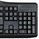 Клавиатура Oklick 170 M Black USB (классическая мембранная, 104кл)