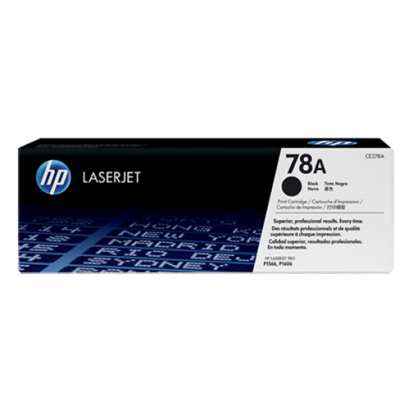 Картридж HP 78A (черный; 2100стр; LJ P1566, P1606w, M1536)