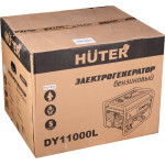 Электрогенератор Huter DY11000L (бензиновый, однофазный, пуск ручной, 9/8,5кВт, непр.работа 6,5ч)