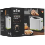 Тостер Braun HT1010GR