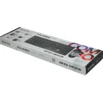 Клавиатура и мышь DEFENDER и Columbia C-775 Black USB (радиоканал, классическая мембранная, 108кл, светодиодная, кнопок 3, 1000dpi)