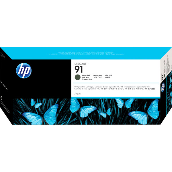 Картридж HP 91 (черный матовый; 775мл; HP Designjet Z6100, HP Designjet Z6100ps)