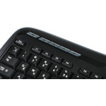 Клавиатура и мышь Logitech Wireless Combo MK330 Black USB (классическая мембранная, 106кл, светодиодная, кнопок 2, 1000dpi)