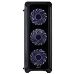 Корпус Zalman i3 Edge Black (Midi-Tower, 2xUSB3.0, 4x120мм)