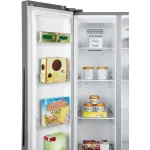Холодильник Gorenje NRS81714SI (No Frost, A+, 2-камерный, Side by Side, объем 468:274/194л, инверторный компрессор, серый металлик)
