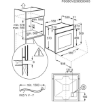 Электрический духовой шкаф Electrolux EOF3H50BK