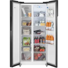 Холодильник Weissgauff WSBS 500 Inverter (No Frost, A+, 2-камерный, Side by Side, инверторный компрессор, черный)