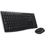 Клавиатура и мышь Logitech Wireless Combo MK270 Black USB (радиоканал, классическая мембранная, 112кл, светодиодная, кнопок 2, 1000dpi)