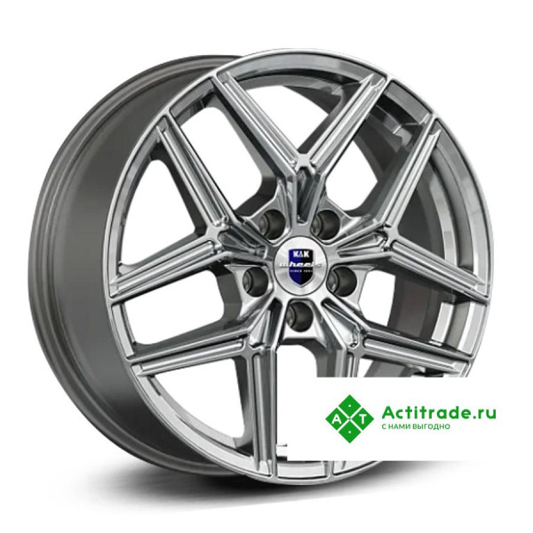 КиК Юнион R17/7J PCD 5x114,3 ET 40 ЦО 66,1 антрацитовый