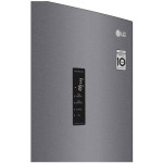 Холодильник LG GA-B509CLSL (No Frost, A+, 2-камерный, объем 419:292/127л, инверторный компрессор, 59.5x203x68.2см, графит)