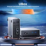 ПК Chuwi Ubox (Ryzen 5 7430U 4300МГц, DDR4 16Гб, SSD 512Гб M.2 2280, AMD Radeon Graphics, Windows 11 Pro)
