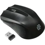 Oklick 485MW Black USB (радиоканал, кнопок 3, 1200dpi)