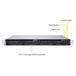 Серверная платформа Supermicro SYS-6019P-MT (1x500Вт, 1U)