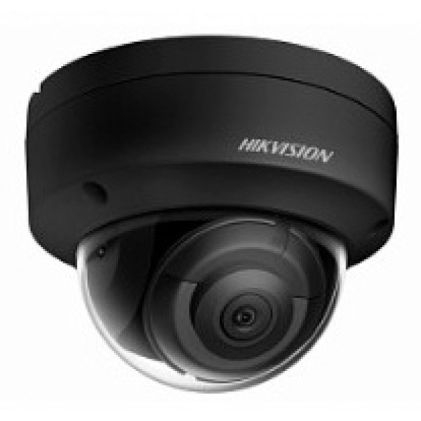 Камера видеонаблюдения Hikvision DS-2CD2143G2-IS(BLACK)(2.8MM) (IP, антивандальная, купольная, поворотная, уличная, 4Мп, 2.8-2.8мм, 2688x1520, 25кадр/с, 122°)