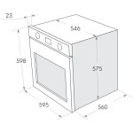 Духовой шкаф Maunfeld MGOG.673B