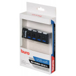 Разветвитель USB BURO BU-HUB4-U3.0-L