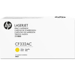 Картридж HP 654A (желтый; 15000стр; CLJ Ent M651n, M651dn, M651xh, M680dn)