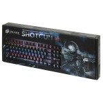 Клавиатура Oklick 969G SHOTGUN Black USB (87кл)