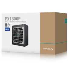 Блок питания DeepCool PX1300P (ATX, 1300Вт, ATX12V 3.0, PLATINUM) [R-PXD00P-FC0B-EU]