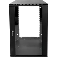 Шкаф коммутационный настенный ЦМО ШРН-Э-18.650-9005 (18U, 600x930x650мм, IP20, 65кг) [ШРН-Э-18.650-9005]