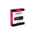 Жесткий диск SSD 500Гб Kingston Renegade (2280, 7300/3900 Мб/с, 900000 IOPS, PCI-E, для ноутбука и настольного компьютера)