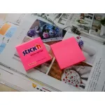 Блок самоклеящийся Hopax 21165 (бумага, малиновый, 76x76мм, 100листов, 70г/м2)