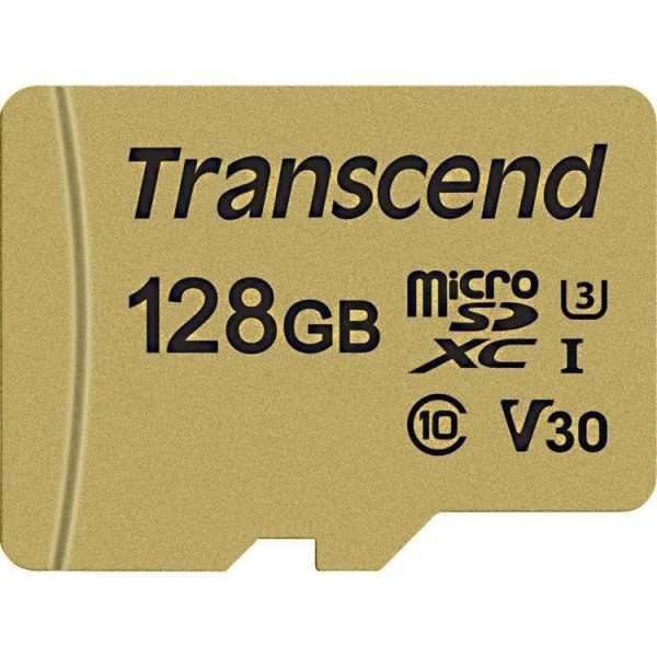 Карта памяти microSDXC 128Гб Transcend (Class 10, 95Мб/с, UHS-I U3, без адаптера)