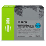 Чернильный картридж Cactus HP 130 CS-C8767 (черный; 29стр; DJ 5740, 5743, 5745, 5748, 5793, 5940, 5943, 6540, 6540d, 6540dt, 6543, 6543d, 6620, 6623, 6840, 6843, 6940, 6940dt, 6943, 6980series, 6980dt, 6983, 6985, 9800)