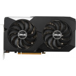 Видеокарта Radeon RX 6650XT 2447МГц 8Гб ASUS DUAL OC (GDDR6, 128бит, 1xHDMI, 3xDP)