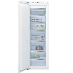 Морозильная камера встраиваемая Bosch GIN81AEF0U (No Frost, A++, 1-камерный, объем :212л, 55.8x177.2x54.5см, белый)