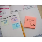 Блок самоклеящийся Hopax 21166 (бумага, розовый, 76x76мм, 100листов, 70г/м2)