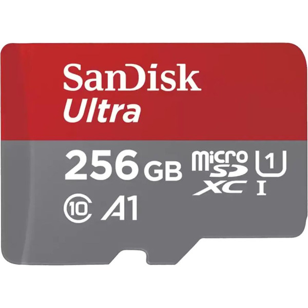 Карта памяти microSDXC 256Гб SanDisk (Class 10, 150Мб/с, UHS-I, без адаптера)