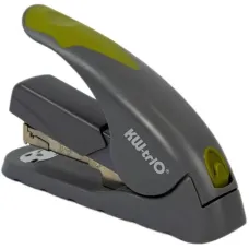 Степлер настольный Kw-Trio 5618GR/GREEN (тип скоб: 24/6; 24/8; 26/6; 26/8, вместимость 100 скоб, одновременно скрепляемых 40 листов, глубина прошивки 60мм, снижение усилия)