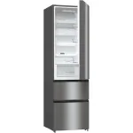 Холодильник Hisense RM469N4ACD (No Frost, A++, 2-камерный, объем 396:270/126л, инверторный компрессор, серый)
