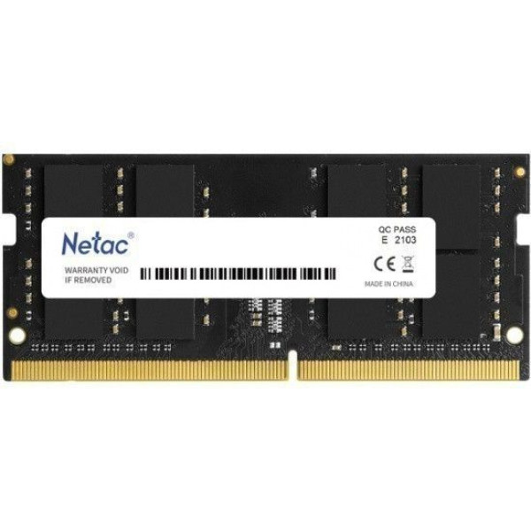 Память SO-DIMM DDR5 16Гб 4800МГц Netac (38400Мб/с, CL40, 262-pin, 1.1 В)
