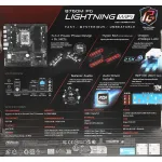 Материнская плата ASRock B760M PG LIGHTNING WIFI (LGA1700, Intel B760, 4xDDR5, microATX, RAID SATA: 0,1,15,5)