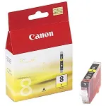 Чернильный картридж Canon CLI-8Y (желтый; 545стр; 13мл; iP6600D, 4200, 5200, 5200R)