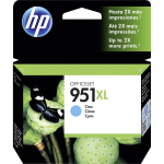 Чернильный картридж HP 951XL (голубой; 1500стр; OJ Pro 8100, 8600)